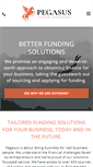 Mobile Screenshot of pegasusfunding.co.uk